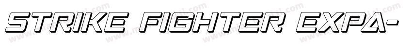 Strike Fighter Expa字体转换
